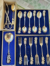 15-teiliges Silberbesteck