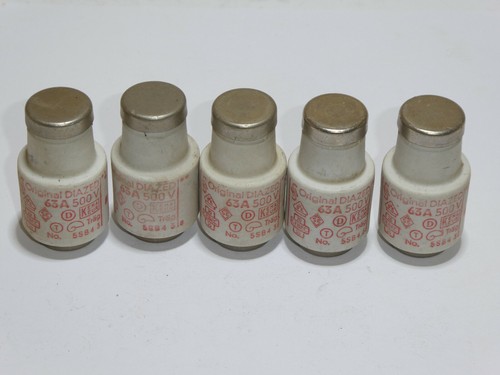 Sicherung diazed diii 63a - sicherung,