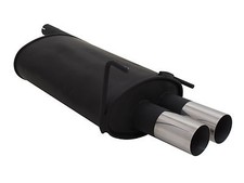 NOVUS SPORTAUSPUFF MERCEDES BENZ C-Klasse W202 CLK C208 A208 2x76 RL-DESIGN 