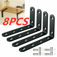 8Stk Winkel regal regalträger regalwinkel rostfreier Stahl Halterung Wandregal