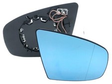 Spiegelglas Spiegel Außenspiegel Glas rechts blau passend für BMW X5 E70 X6 E71