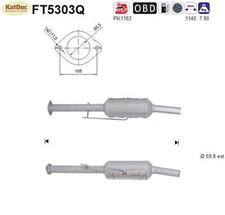 ✅ Ruß-Partikelfilter Ford C-Max/Focus/Grand C-Max, 2.0 TDCi, Silizium, Euro 6