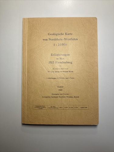 1968 geologische karte - 1968,