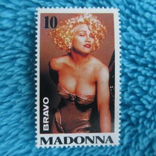 MADONNA  Briefmarke Stamp  BRAVO