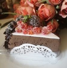 Tortenstück Torte Schoko Fake Kuchen Törtchen Kuchenstück Lebensmittelattrappe