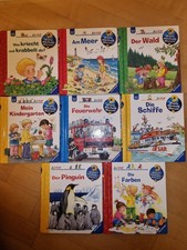 8x Wieso Weshalb Warum Junior Bücher Paket, alle Klappen vorhanden