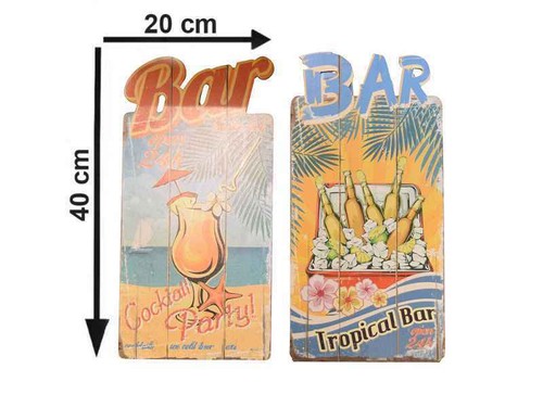 Wandbild bar 2er - wandbild, bar,