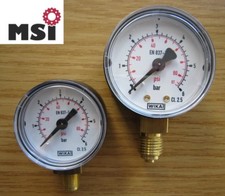 Manometer Wasser Druckluft Druckluftmanometer Druckmesser  50mm  0-6 bar