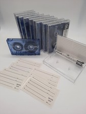 ⭐️10x Maxell SQ90 Audiokassette + Aufkleberbögen • Leerkassette Tape Kassette MC