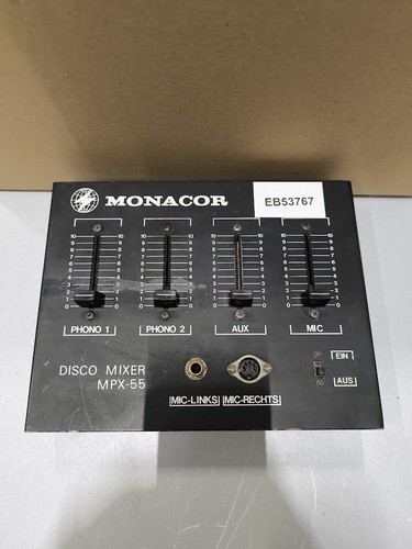 Monacor mpx disco - monacor, mixer