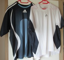 2 T-Shirts Herren Adidas Gr. 6 + 7 Climacool Sport