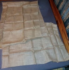 280 cm x 92 cm natur JUTE Rupfen Sack-Leinen Jutestoff Deko-Stoff Mittelalter