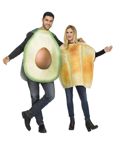 Avocado toast pärchenkostüm - toast,