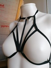 Neue harness gothic cage bra - neue,