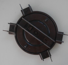 Als DEFEKT: GENIALE SPUR 0 DREHSCHEIBE aus Blech! Wohl 30er Jahre oder ÄLTER!!