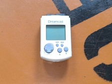 ## originale SEGA DREAMCAST VMU MEMORY CARD mit neuen Batterien - TOP ##
