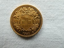 Schweiz 20 Franken 1930 B Vreneli 6,45 Gramm 900 Gold VZ