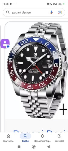 Automatik armbanduhr herren