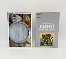 Tarot Buch 2er Set Rachel Pollack H. Banzhaf Esoterik Goldman Knaur Erstausgabe