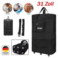 Reisetasche XXL Trolley 31ZOLL 6 Rollen Sporttasche Tasche Reise Camping Outdoor