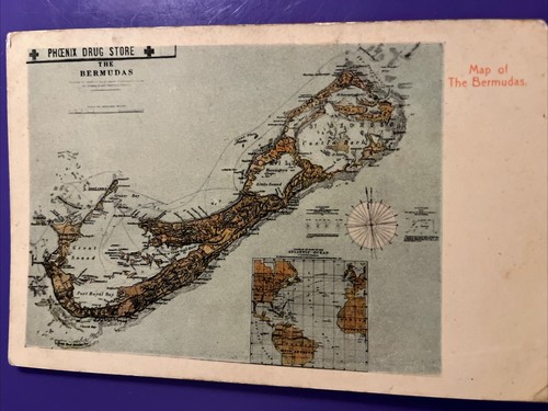 Karte von bermuda landkarte - bermuda,