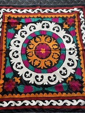 Alter SUZANI WANDBEHANG USBEKISTAN UZBEK EMBROIDERY rare selten