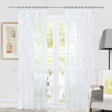 Gardinen Weiß Voile