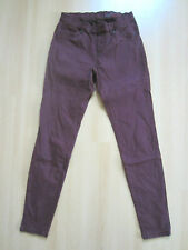 EDC Esprit Tregging Fit Short Gr. 34 S Hose Schlupfhose bordeaux Gummizug Damen
