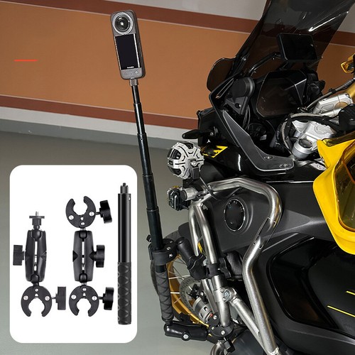 Motorcycle selfie stick - selfie, stick+mount