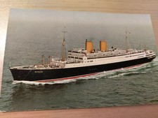 Postkarte Passagierschiff MS