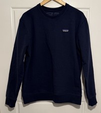 Patagonia Sweater Herren Large Navy Uprisal Crew Sweatshirt Pullover Pulli