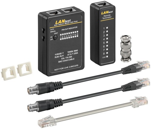 Netzwerk kabeltester set zur - kabeltester,