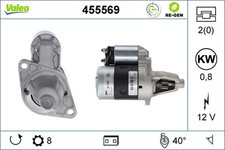 Anlasser Starter VALEO RE-GEN - AT 455569 +41.65€ Pfand für NISSAN MICRA 1 K10 2