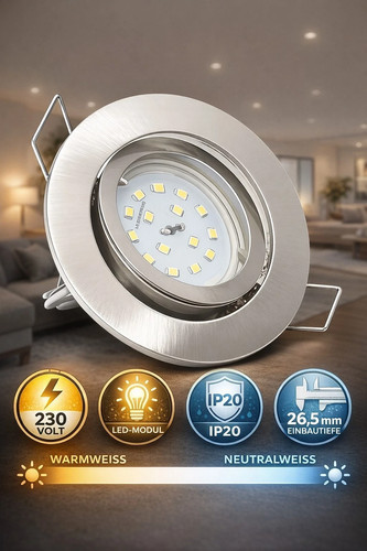 230v led einbauleuchte - led,
