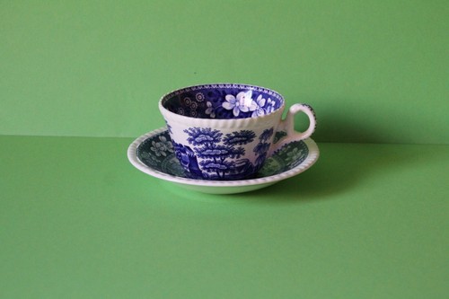 Spode blue tower kaffeetasse - spode,