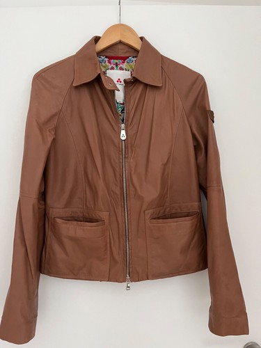 Peuterey lederjacke braun - peuterey, lederjacke,