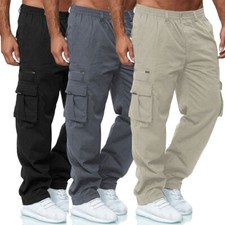 Herren Cargo Hose Baumwolle