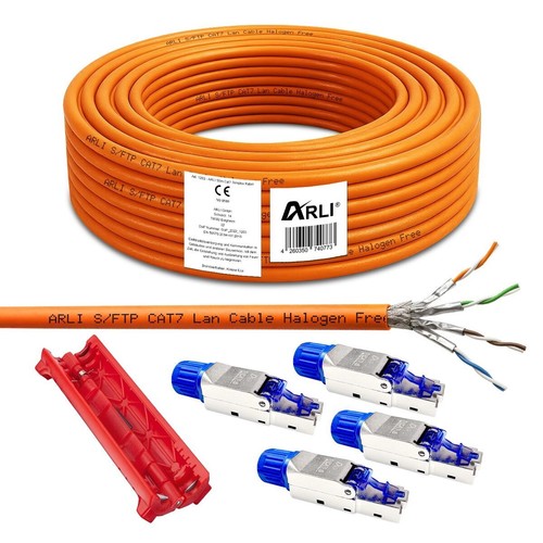 50m netzwerkkabel cat7 4x - cat7, +