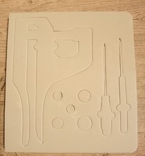 Heavy Duty Zange nur Schaumstoffeinlage für die  Aufbewahrungsbox 21,5 x 20 cm