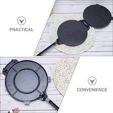 Pizzapresse Kuchenpresse Teigpresse Pizzateig Presse Tortillapresse Black.