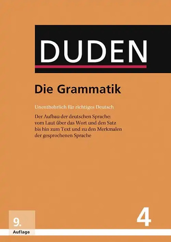 Duden die grammatik - duden,