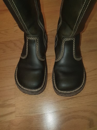 Duckfeet damen leder stiefel - leder,