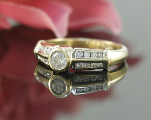 Brillant ring 750er - /, karat