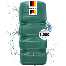 GARANTIA CUBUS Gartentank 1000 Liter dunkelgrün