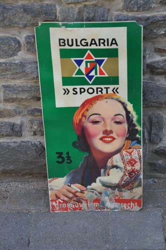 Altes reklameschild 30er - reklameschild, 20/30er