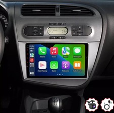 2+64G Autoradio Für Seat Leon MK2 1P1 2005-2012 CarPlay Android15 GPS FM Sat Nav