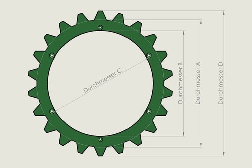 Universal spikes passend - spikes, m