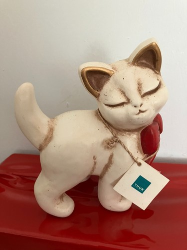 Thun katze mit schleife - katze,