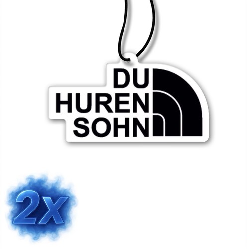 Hurensohn duftbaum auto - du,