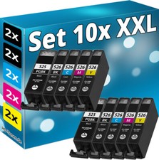 10x DRUCKER PATRONE CHIP für